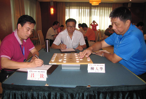 吕钦对阵柳大华.jpg 吕钦对阵柳大华