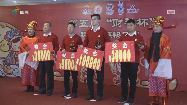 第五届财神杯,王天一获得第一名 第五届财神杯,王天一获得第一名