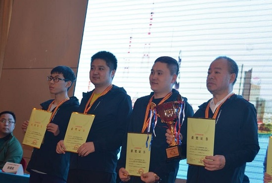 2018年全国象棋团体赛男子组黑龙江队夺冠