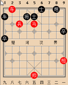 象棋腾位技巧举例